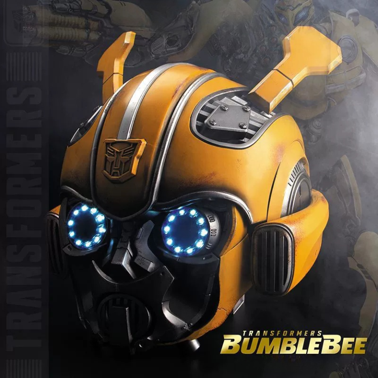 Mechanical head from Bumblebee in Transformers.