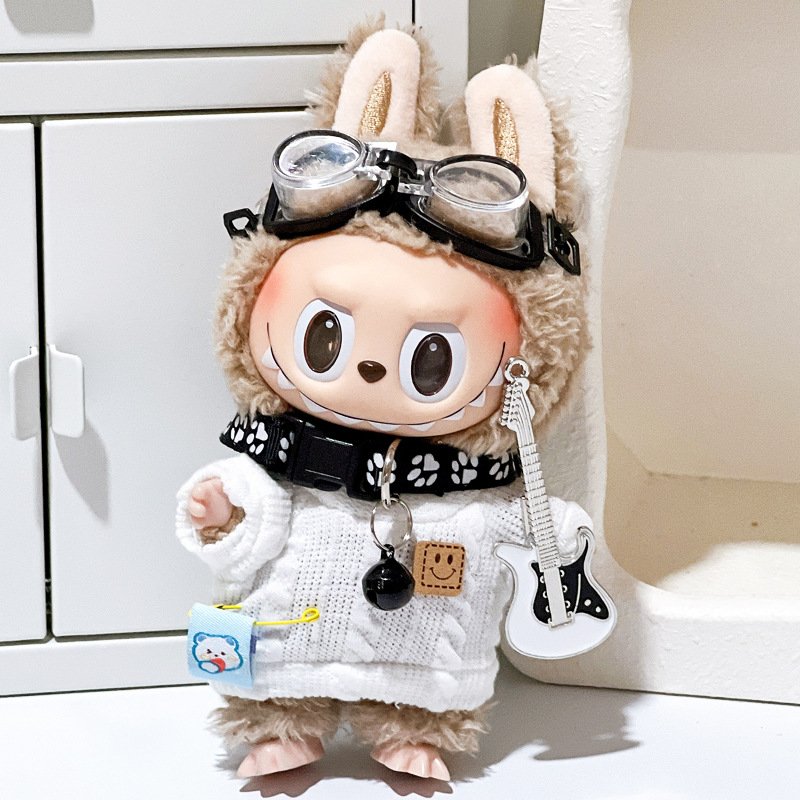 6.69in/17cm Labubu Cloth Set